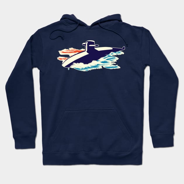 Submarine Hoodie by Aim For The Face